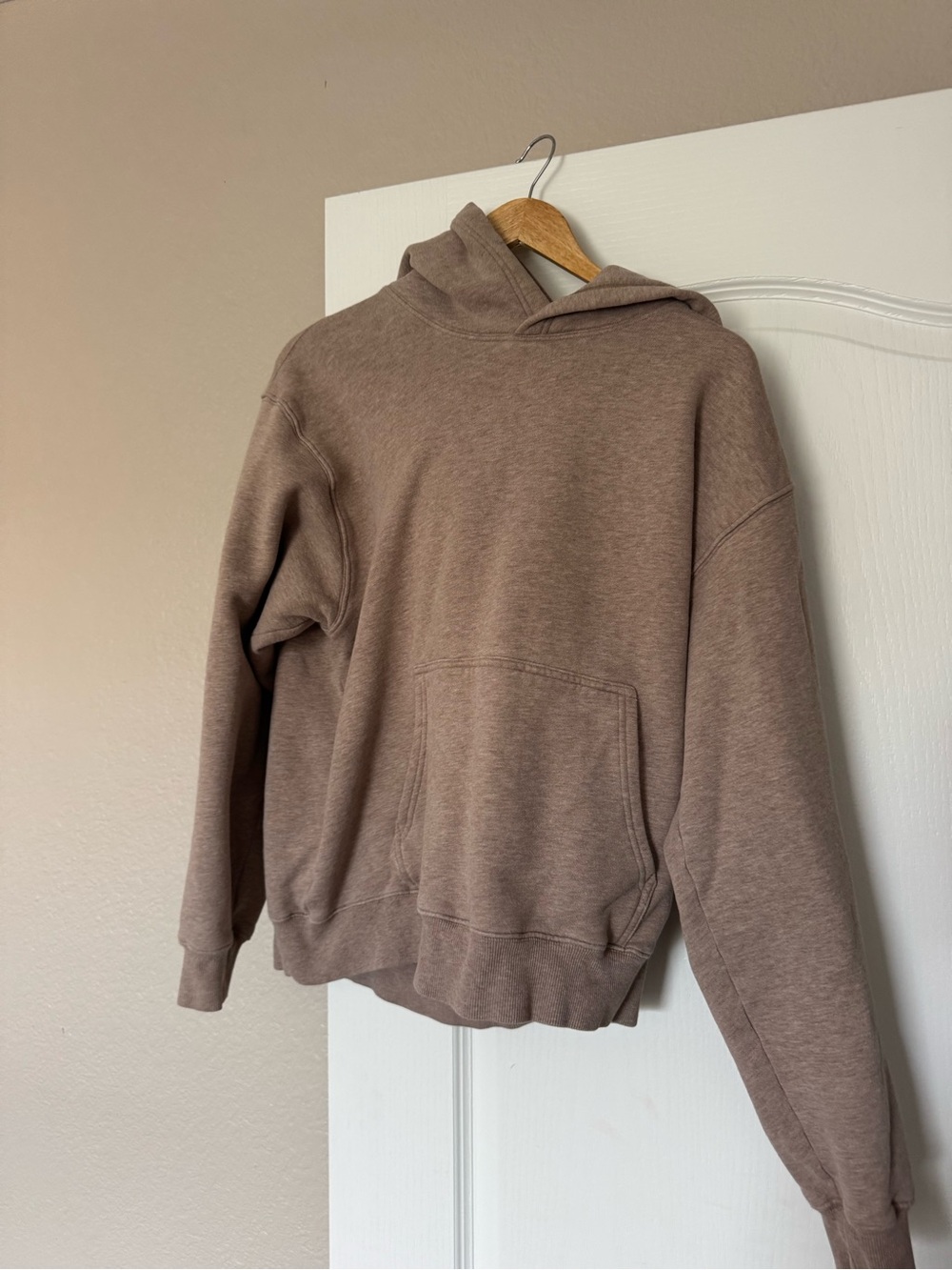 TNA Women's Hoodie in Taupe Brown